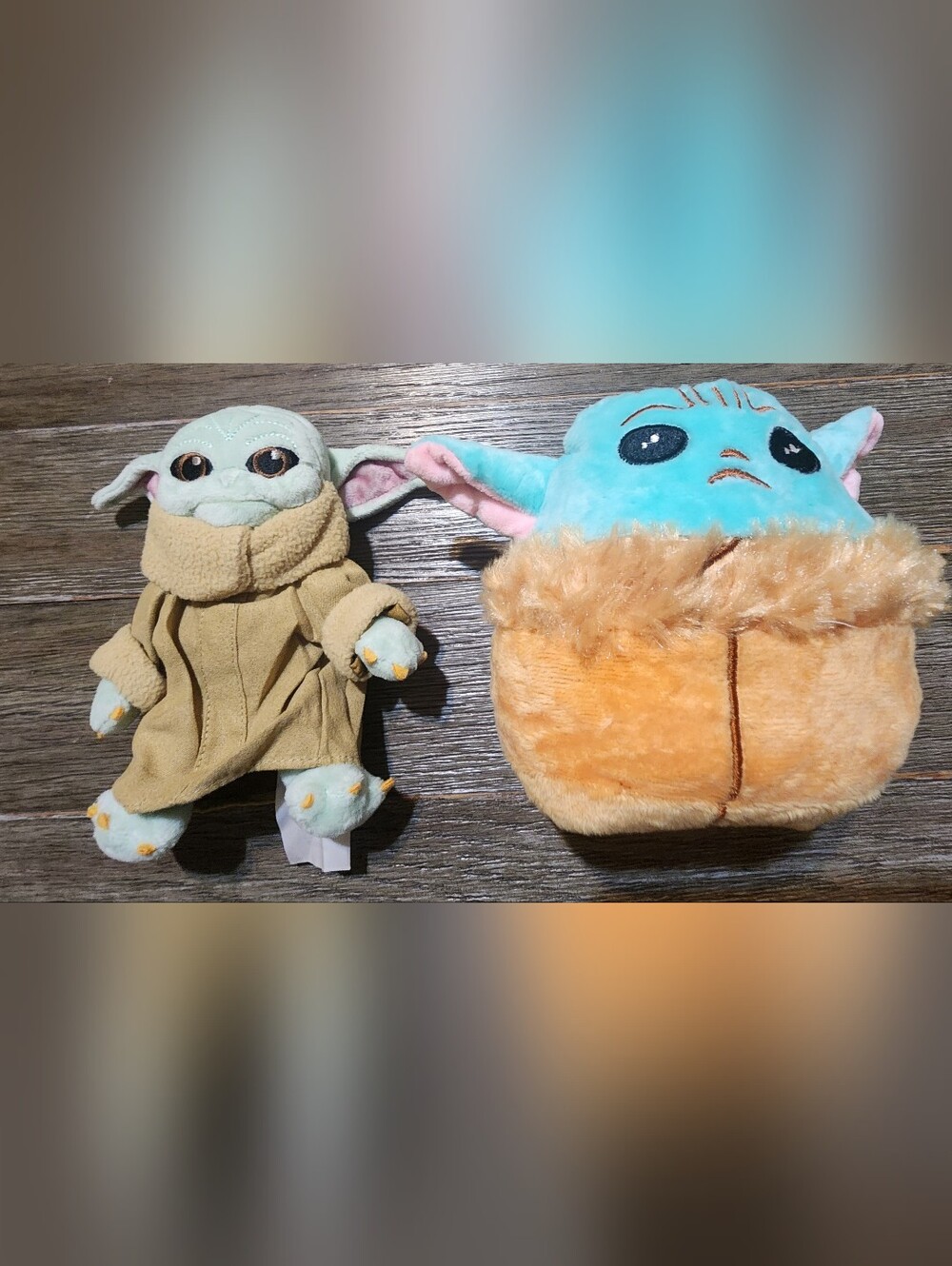 Star Wars Grogu Baby Yoda Plush Bundle (2) - Disney Store & Reversible Mood
